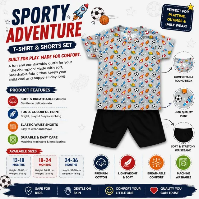 Champion Playtime Kids Outfit Set 