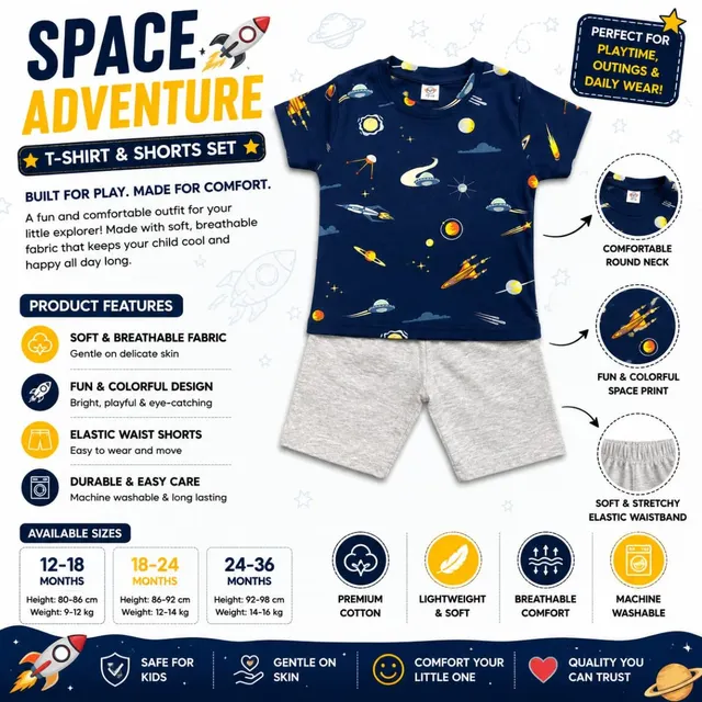 Cosmic Rocket Adventure Set